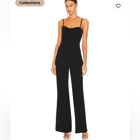 SIMKHAI Bustier black Jumpsuit - Picture 3 of 13